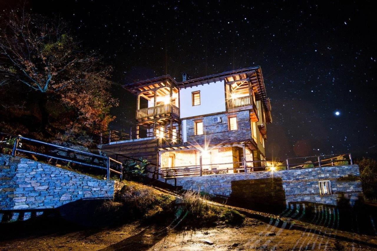 Панорама Хаус Лещен И Еко Къщи Дървена И Землянка Exterior foto